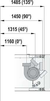 ECO-Line- Dimensioner & teknisk data firestar lambda firestar Lambda 18/20/30/40 1485 (135 ) 1494 (90 ) 1315 (45 ) 1160 (0 ) ECO-Line - Teknisk data firestar Lambda 18 20 30 40 Effekt (kw) 7,6-18,0