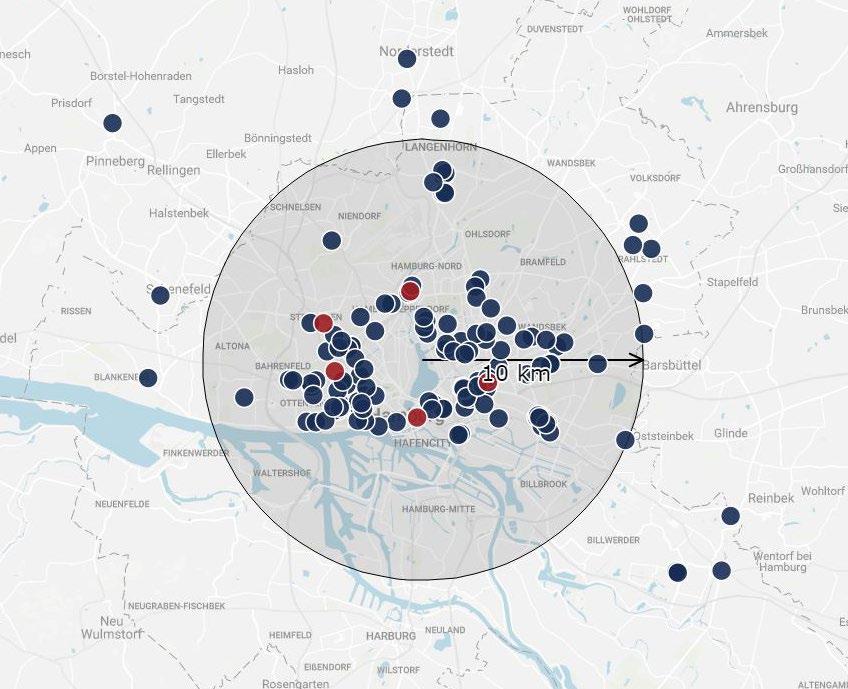 Berlin Hamburg Köpta fastigheter Jämförbara fastigheter Berlin Hamburg Fastighetsportfölj Direktavkastningskrav, procent 3,66 4,17 Procent av