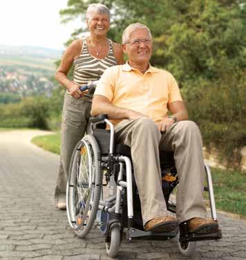 movilino Maximal dynamik på vägen Påskjutning och bromsning av rullstolen är ofta mycket påfrestande för ledsagaren. I synnerhet vid körning i uppoch nedförslut krävs enorm kraft.