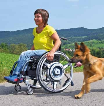 SERVO Upplev rörelseförmågan och kraften igen SERVO gör det möjligt för rullstolsburna att med begränsad kraft förflytta sig på egen hand och utöka den egna rörelsefriheten.