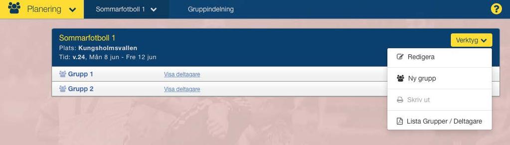 Planering -