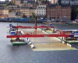 Vi sprängde även ut det sista berget i tunneln under Södermalm och fick ett genomslag ut mot Mariagårdstäppan där bergtunneln ska övergå i den betongtunnel som ansluter till station Stockholms södra.