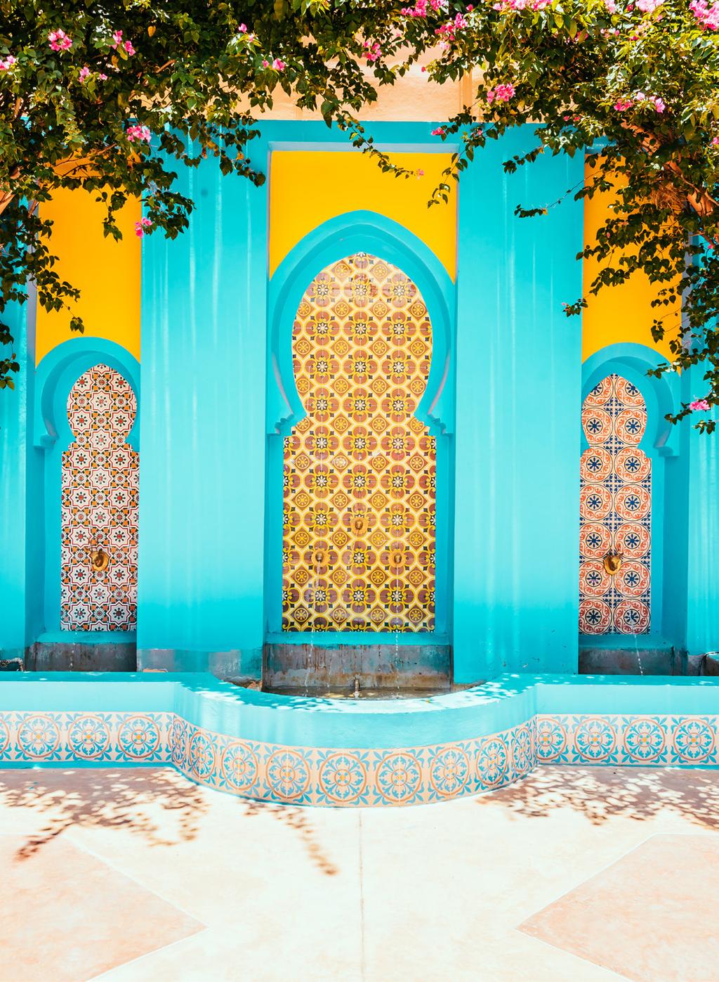 Lunchstoppet Dag 9 sker i en underbar oas innan vi kör sista biten på sträckan Agadir som kallas Kasbahs Miles.