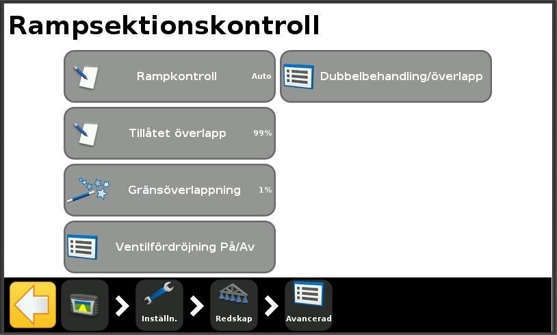 I HC anges antal munstycken per sektion.