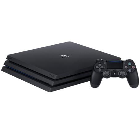 Sony PS4 Pro (1GB) Playstation 4 Pro har högre prestanda för att erbjuda bättre underhållning när du spelar eller streamar.