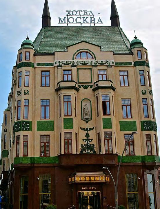 6 BELGRAD 5 x boende Radisson Radissons hotell är nyrenoverat. Stora rum, fräscha och frukosten har det mesta du kan önska. Ligger vid floden Saba, ett par minuter från Nya Belgrad och tågstationen.