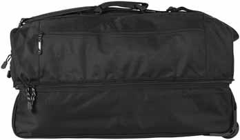 Good BLACK LINE EASY SPORTBAG 158283 600D polyester Max mått: 60 x 35 x 33 cm Volym: ca 62 liter Rek ca