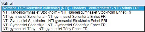 Då ska följande två menypunkter visas: Generera nytt konto 1. Klicka på Säkerhet Generera konton 2.