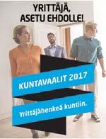 företagarkandidater i varje parti. Det ska finnas företagare i kommunfullmäktige.