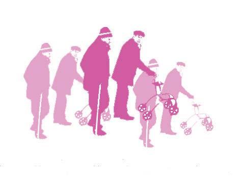 8 Andelen äldre ökar De äldre blir fler och vi lever allt längre.