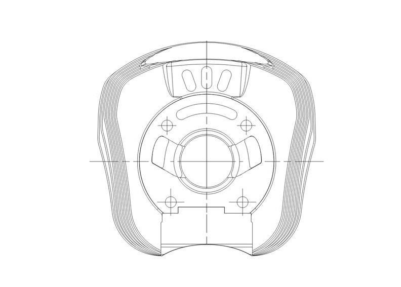 VORTEX MR Utformning cylinderfot 7/5 100401