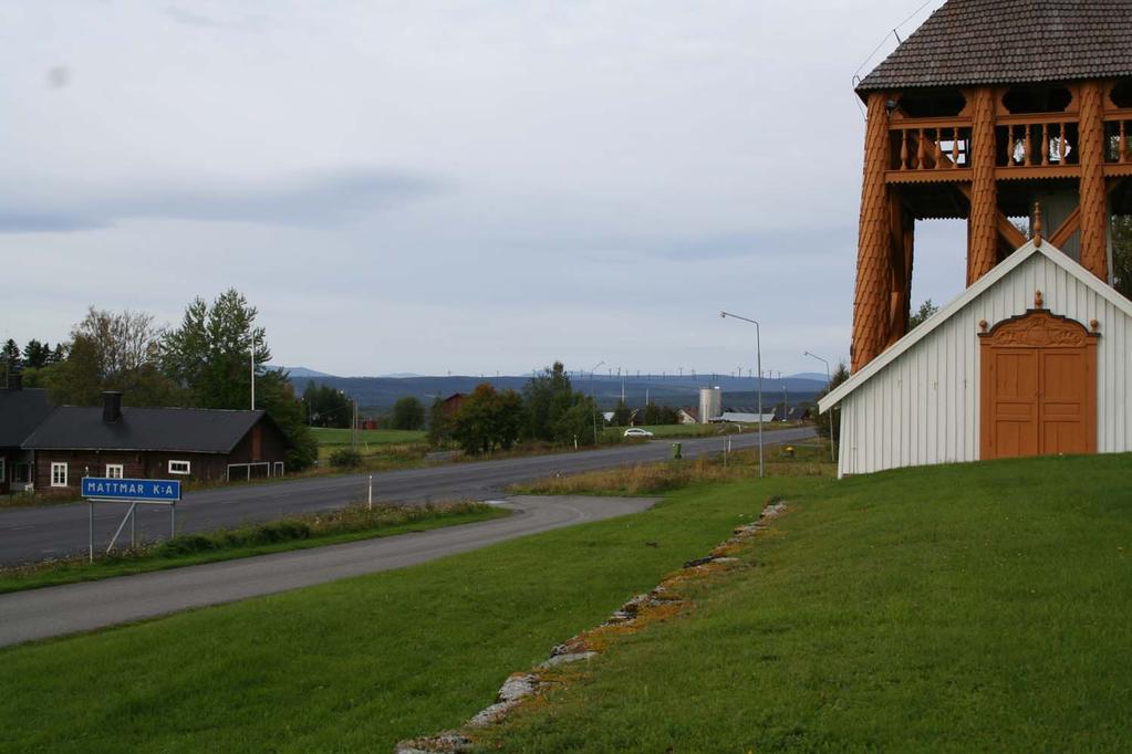 1. Mattmars kyrka 15 20 km till