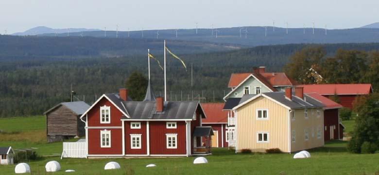 2. I närheten av Mattmars skola, 15 20 km. Ljusgrå verk.