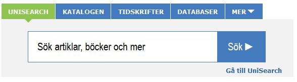 EDS på LiUB Första implementeringen 2010 (LiUBSearch)