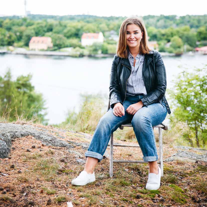 Nathalie byggde sitt nätverk redan i gymnasiet Det är verkligen en praktisk skola där man lär sig hur det är att jobba på riktigt.