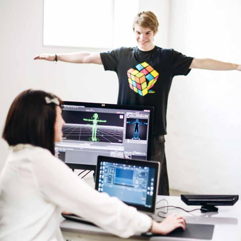 ES ESTETISKA PROGRAMMET Estetik och media / Profil Spel PÅ SPELUTBILDNINGEN LÄR du dig spelutveckling. Du kommer göra 2D-spel, 3D-spel, spel för mobila plattformar och även analoga spel.