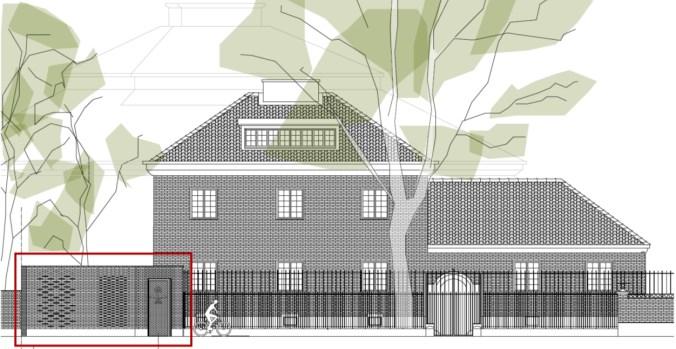 Sida 11 (15) husets entré på samma gatuplan. Från porten på Nobelgatan går en halvtrappa upp till husets entréplan.