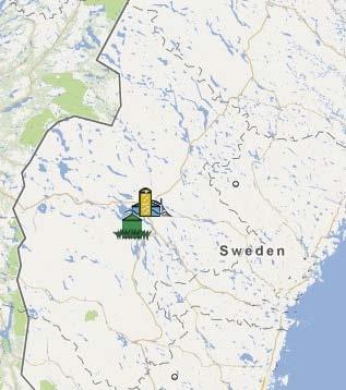 6.3 Jämtlands län Kommun Berg Anläggningar Lantbruk Östersund Avloppsrening, deponi, uppgradering Källa: Biogasportalen Produktion utifrån 2008 2009 2010 2011 anläggning i MWh Avloppsrening - 9 418 6