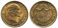 VF 700:- 767 KM 69 Spain Barcelona Joseph I 5 pesetas 1808. VF 1.