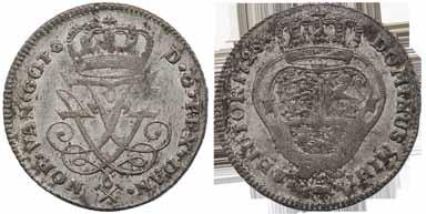 V 1 krone 1699. 17,70 g. NM 194.