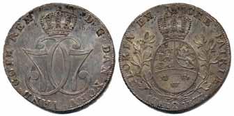 438 438 NM 5 Christian VII 1 speciedaler 1777. 28,92 g.