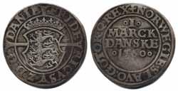 1 300:- 474 474 Sieg 4.3 Prins Magnus ferding 1564. 2,48 g. Arensburg. Well struck portrait.