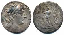 2b Greek coins tetradrachm. Seleucid Kingdom.