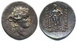 000:- 572 Greek coins Thasos, Thrace (after 148 BC). Tetradrachm.