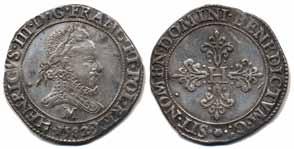 618 618 France Henry III Franc au