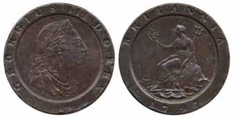 000:- 677 Spink 3416 James II 2 pence 1686. 1,00 g.