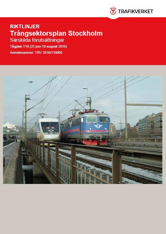 Getingmidjan: Planeringsförutsättningar Planeringsförutsättningarna för tågtrafiken