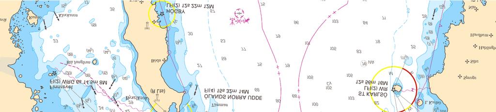 0,5 Lantmäte kraftnät - G Bilaga 1 ± Planerad stamnätsförbindelse mellan fastlandet och Gotland Översiktskarta 1/4 PLANERAD STAMNÄTSFÖRBINDELSE MELLAN FASTLANDET OCH GOTLAND 19 Ynge Tecken Bilaga 1