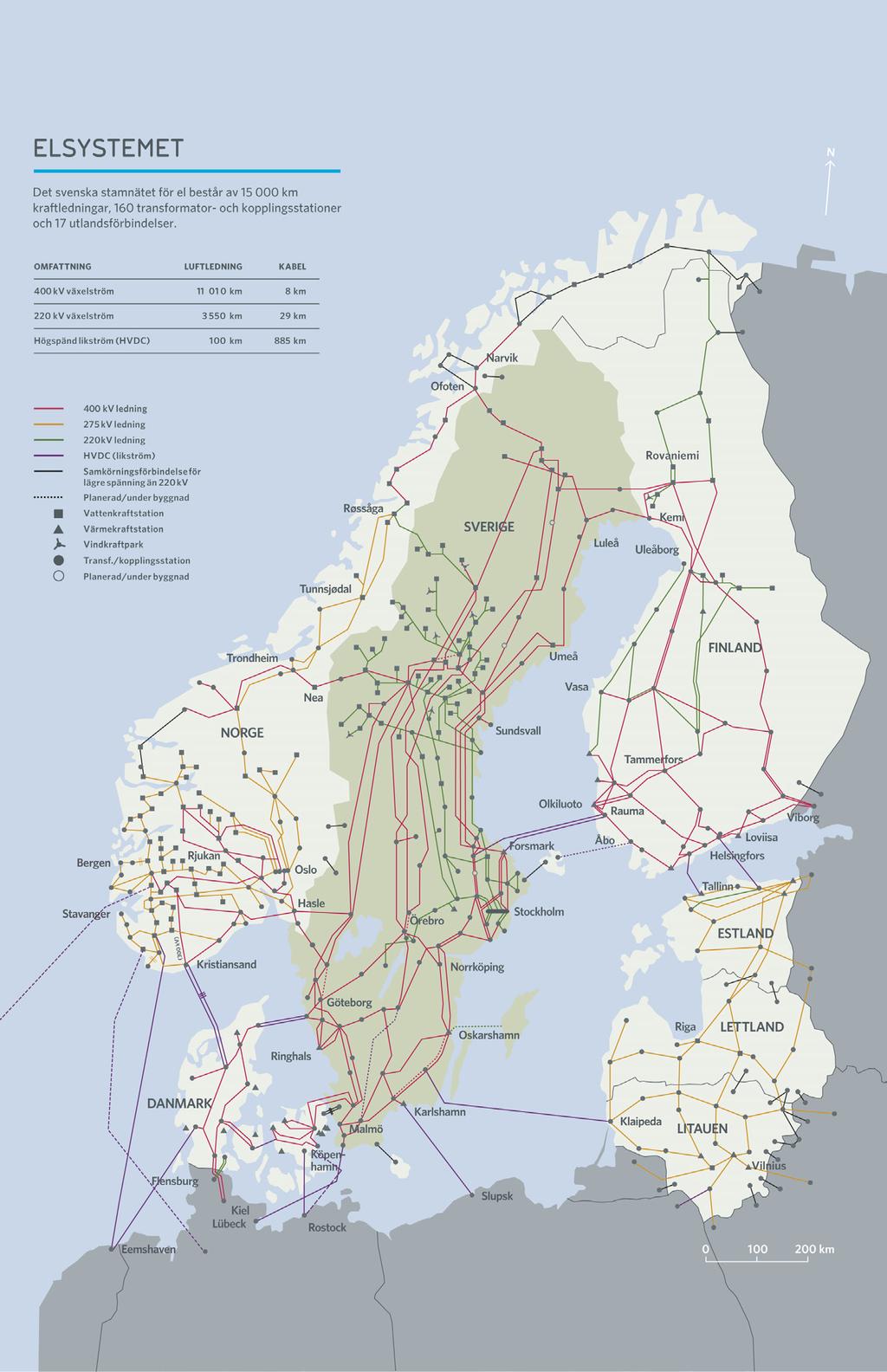 PLANERAD STAMNÄTSFÖRBINDELSE MELLAN FASTLANDET OCH GOTLAND 4 AVSNITT 5. VERKSAMHETSBESKRIVNING 5.1 
