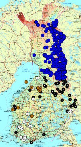 Ersatta skador 2015 Varg Renskador 571 st Husdjursskador n.