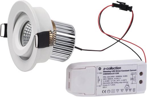 a4io Downlight Robust IP44-klassad downlight