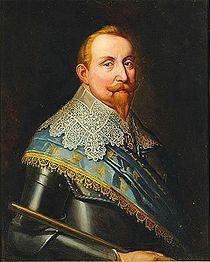 Gustav II Adolf -Ärvde kungakronan från sin far Karl IX som 16 åring.