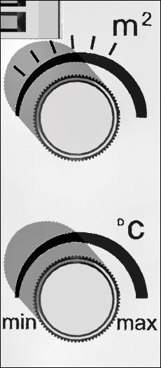 Manuella inställningar Ställa in Luftomsättning Anpassa luftomsättningen efter Ditt behov med hjälp av reglage nr. 3 som beskrivs på sida 8.