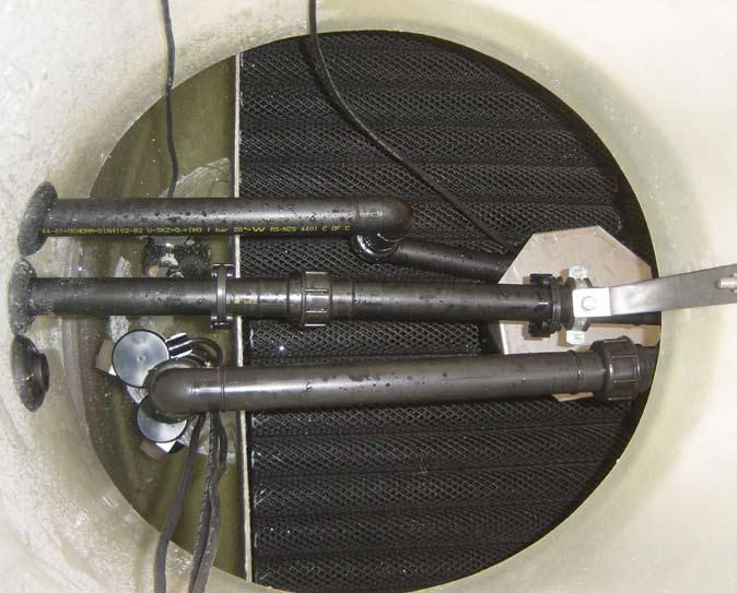 Installationsanvisning BAGA biotank 5. Elinstallation Skall alltid göras av behörig elektriker.