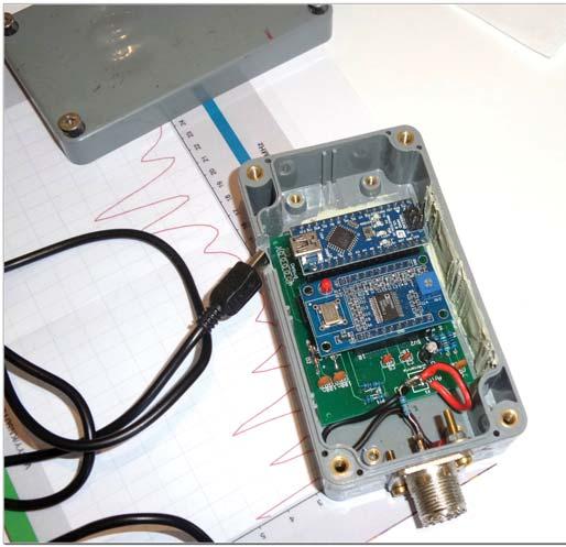 Antennanalysator med bl.a. en Arduino enkortsdator Foto: Peo SM6UPO På senaste GSA-mötet visade Bosse SA6CLX en analysator och för dig som inte var med så här en kortfattad beskrivning.