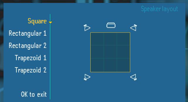 Komma igång Steg 4: Välja högtalarlayout 1 2, 3 4 SYSTEM MENU SEATING PREV STOP OK DISC MENU NEXT PLAY/PAUSE ZOOM Ändra placeringen av lyssnarplatsen Normalt är det bästa ljudstället och den perfekta