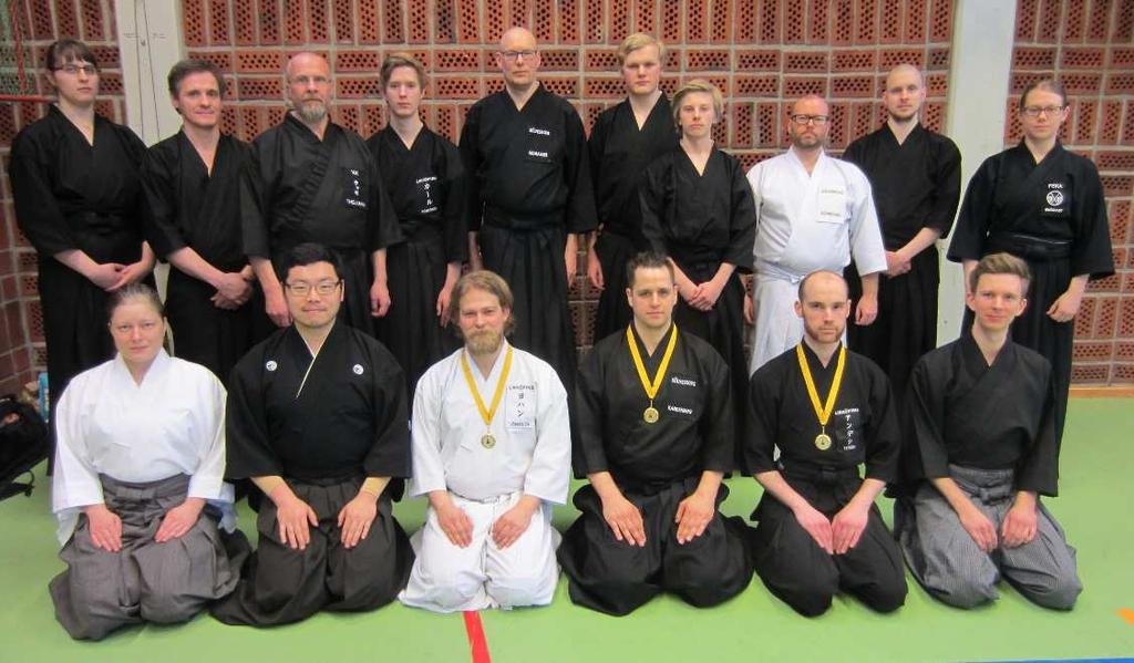 DM 2016 Östra distriktets iaido-dm avgjordes i Linköping idag.