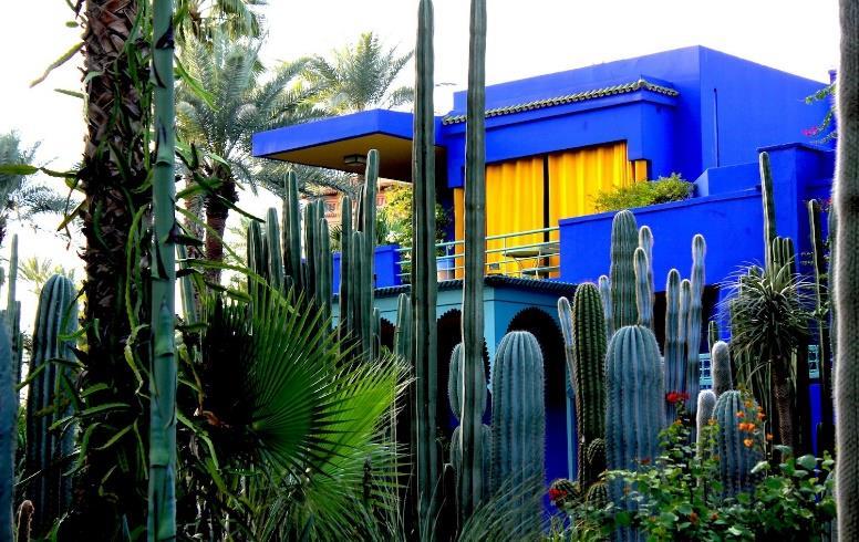 Dag 3, måndag 6 november: Marrakech Efter frukost ska vi till en av resans absoluta höjdpunkter, nämligen trädgården Jardin Majorelle, i utkanten av Marrakech i Ville Nouvelle!