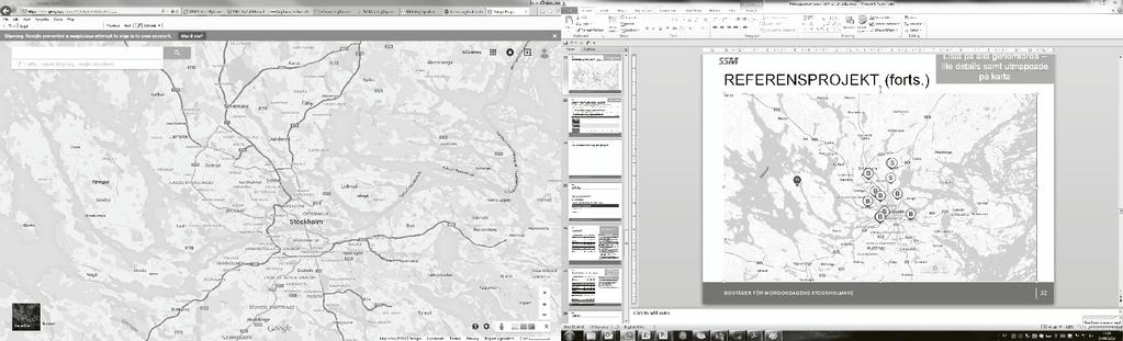 Verksamhetsbeskrivning Projektportfölj I detta avsnitt redogörs för SSM:s projektportfölj per 31 december 2016.
