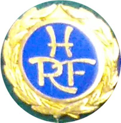 1.4 HRF. Hotell och restauranganställdas förbund, förgyllt silver.