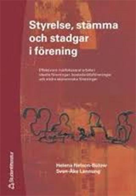 Boken berör rubriker som Föreningsstämman och medlemsdemokratin, Styrelsen i arbete, Protokoll och andra handlingar och Medlemmens rättigheter och skyldigheter.