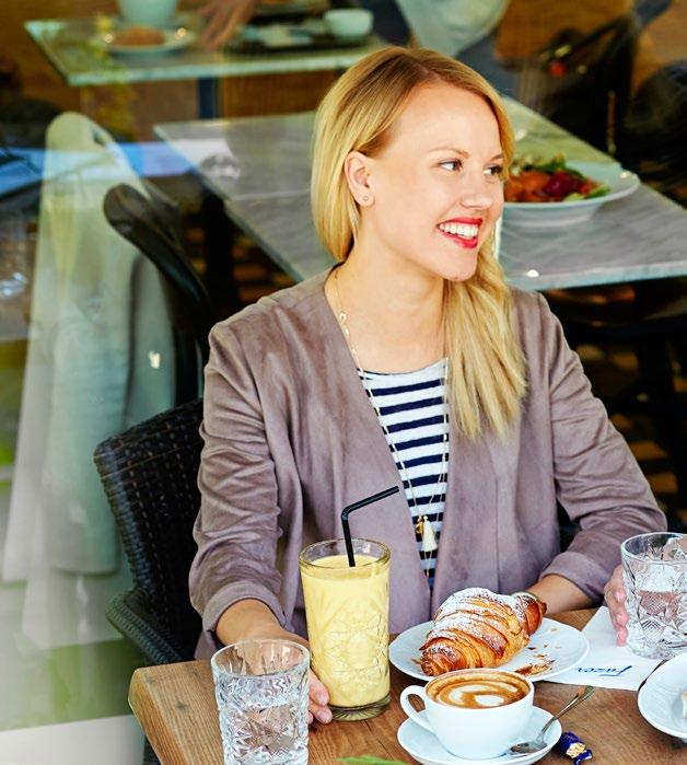 Fazer Cafés - Starkt engagemang för utmärkt service Fazer Cafés fortsätter att fokusera på upplyftande smakupplevelser.