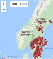 2. Titta på data När du väl loggat in kan du nu titta på data i alla 4 databaser (se listan till