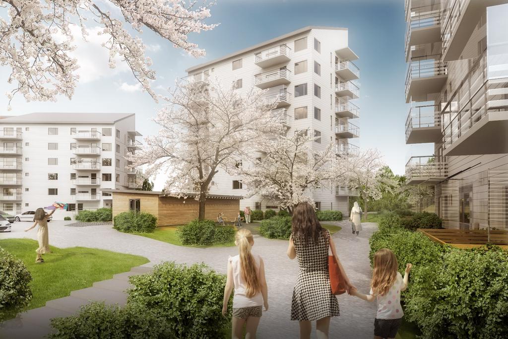 Tuve Centrum, Tuve I Tuve strax norr om Tuve Torg ska bygga 114 hyresrätter för Bostadsbolaget.