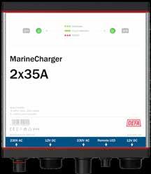 Dessa måste då beställas utöver laddaren, som levereras utan kablar. MarineCharger 2x35A PRODUKTER - MARIN LADDARE Art.nr.