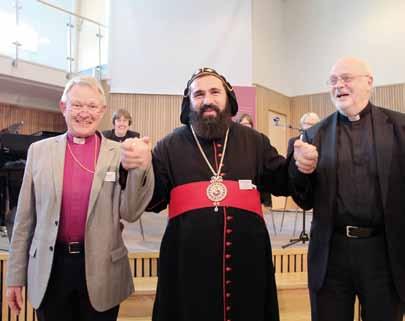 Oktober 2016 En gång per år samlas kyrkoledarna till ett gemensamt dygn när man